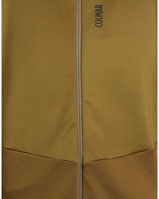 Colmar Green Sweatshirt Polyester, Viscose, Elastane for men