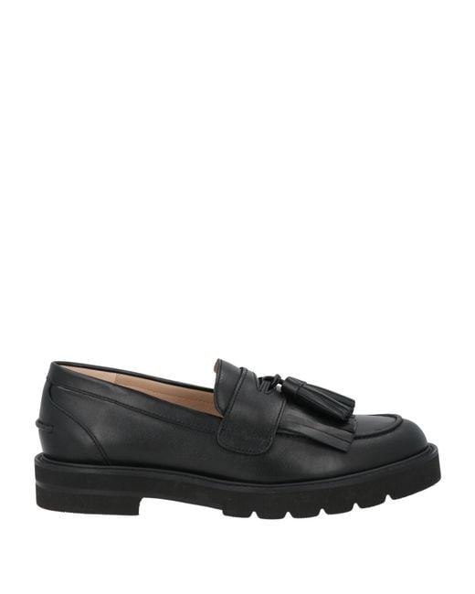 Stuart Weitzman Black Mokassin