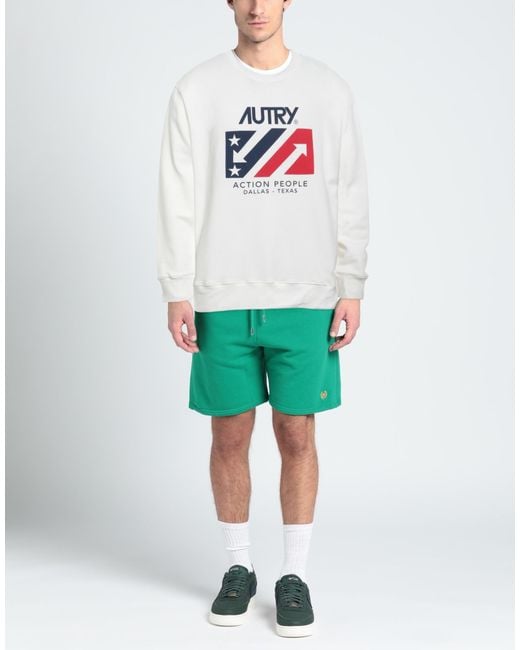 Autry White Sweatshirt for men