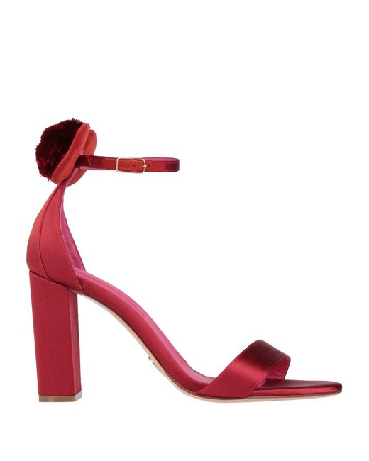 Oscar Tiye Red Sandals