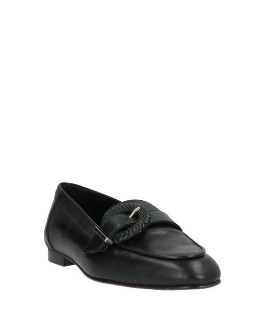 Baldinini Black Loafers Leather