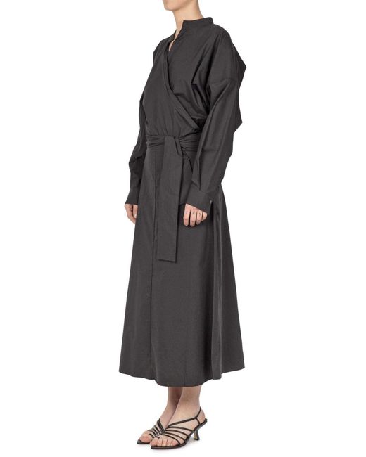 Robe longue Tela en coloris Black