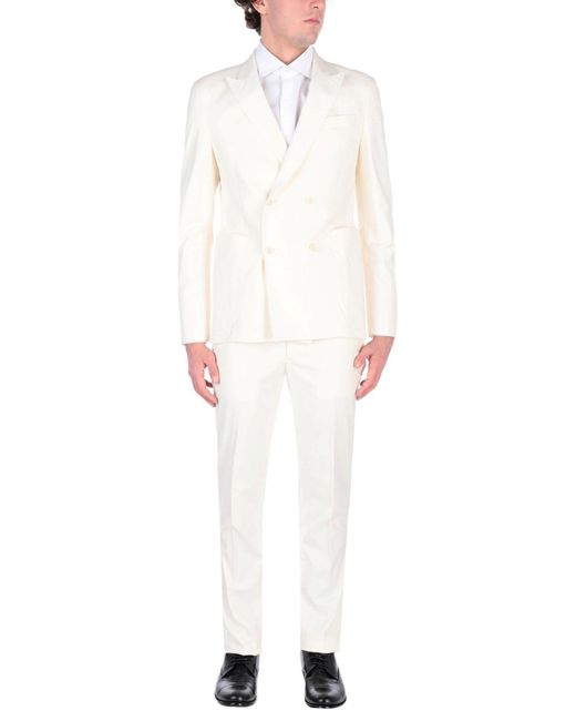 Saint Laurent White Suit for men