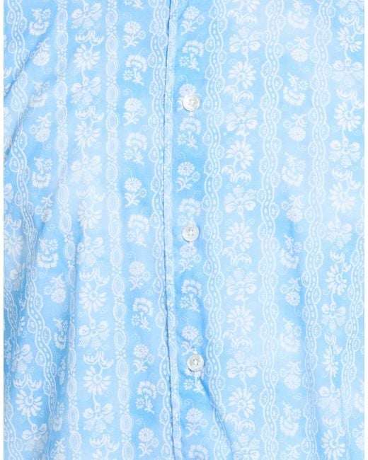 Fedeli Blue Shirts for men