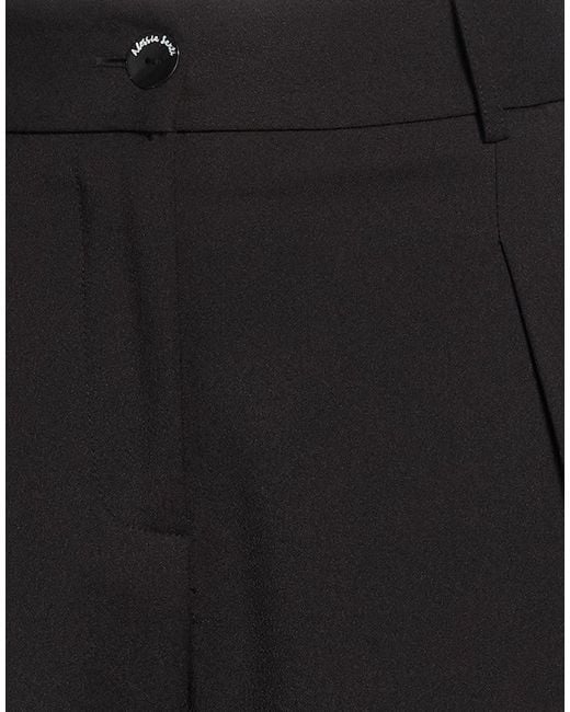 ALESSIA SANTI Black Pants Polyester, Elastane