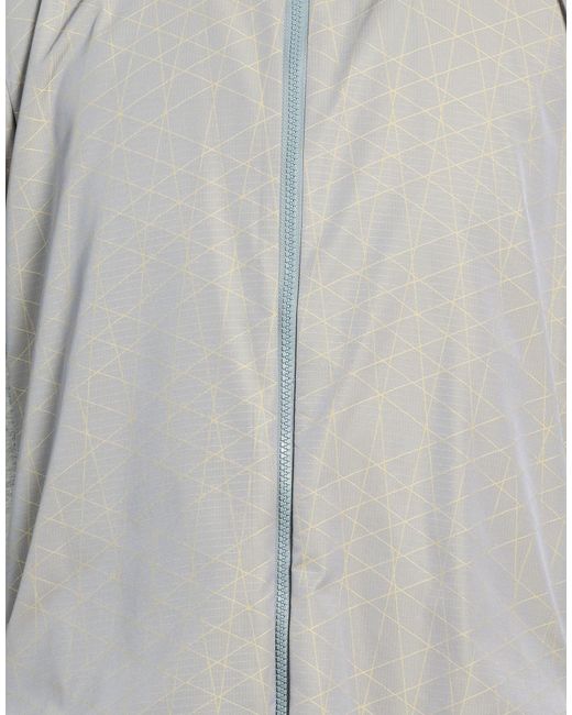 Sease Gray Jacket Nylon, Polyester for men