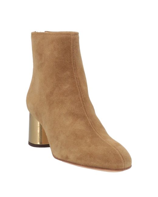 Agl Attilio Giusti Leombruni Brown Camel Ankle Boots Leather