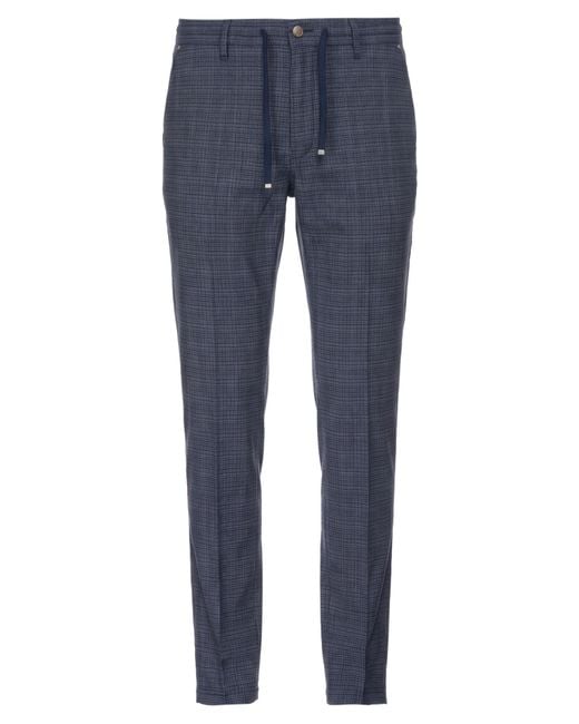 Jacob Cohen Blue Pants Virgin Wool, Polyester, Elastane for men