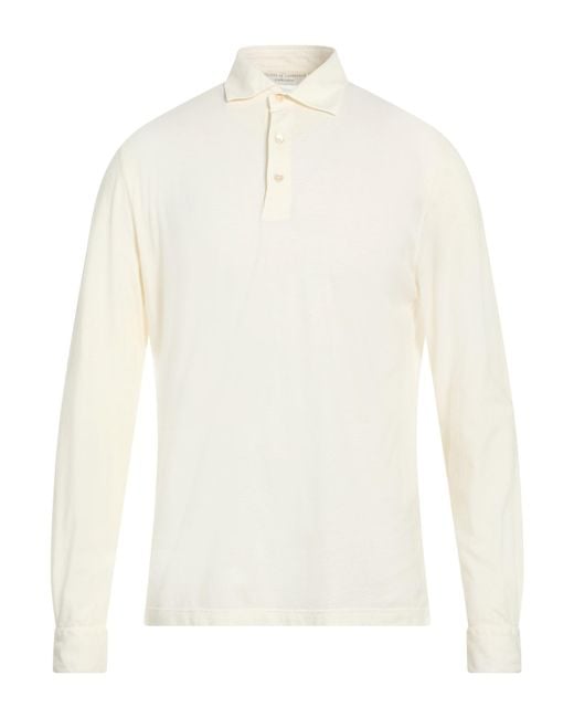 FILIPPO DE LAURENTIIS White Polo Shirt for men