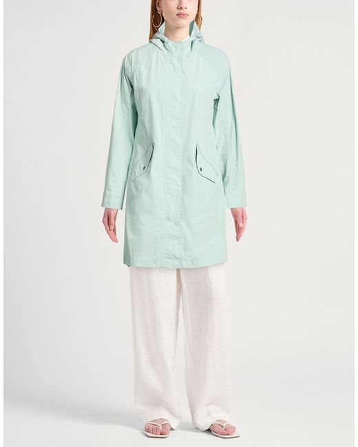 Woolrich Blue Overcoat & Trench Coat