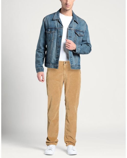 BARMAS Gray Pants Cotton, Lyocell, Elastane for men