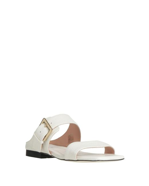 Pollini White Sandale