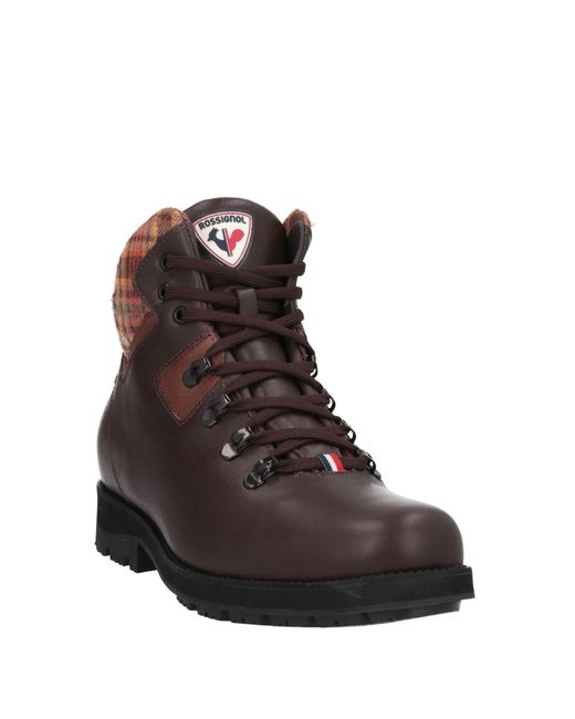 Rossignol Brown Ankle Boots for men