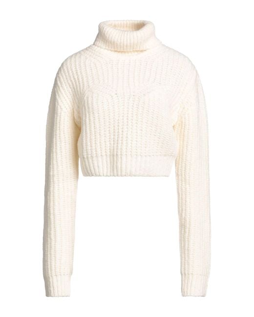 Col roulé DSquared² en coloris White