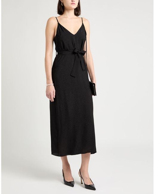 ARMANI EXCHANGE Black Midi Dresses