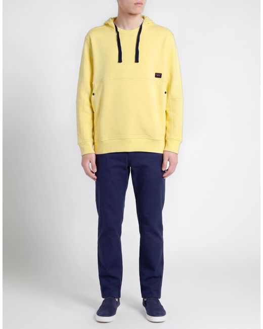 Paul & Shark Yellow Sweatshirt Cotton for men
