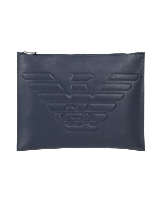 Emporio Armani Blue Handbag for men