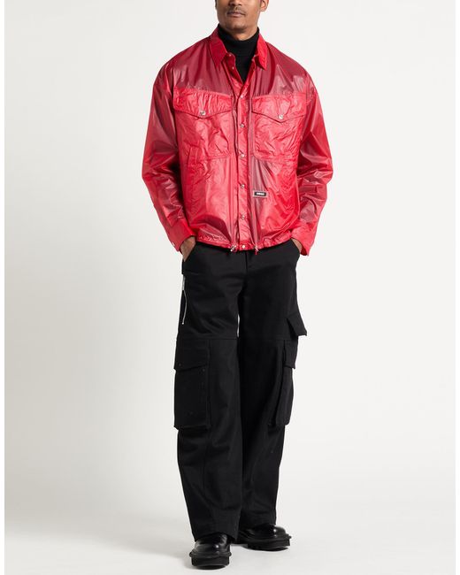 DSquared² Red Jackets for men