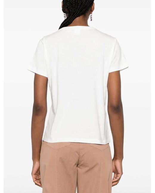 Camiseta Pinko de color White