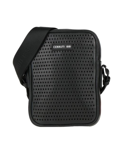 Cerruti 1881 Black Cross-Body Bags for men