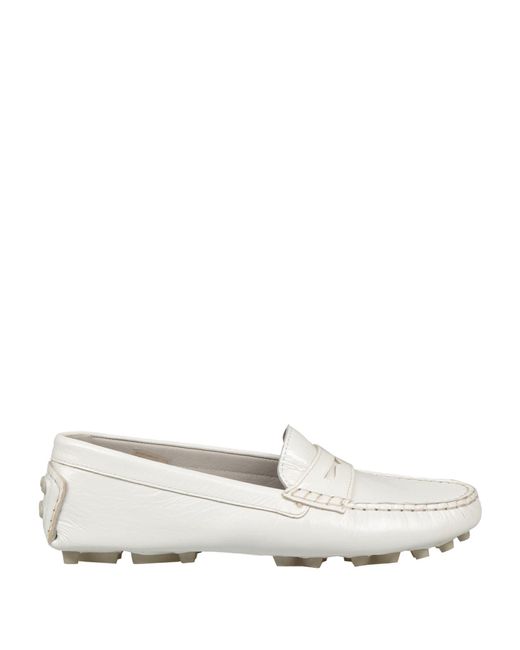 Mocassino di Emanuélle Vee in White
