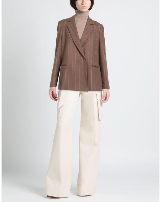 ACTUALEE Brown Blazer