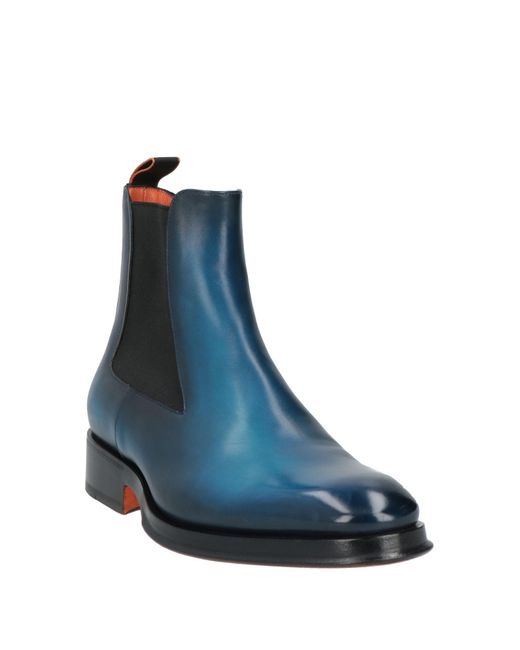 Santoni Stiefelette in Blue für Herren