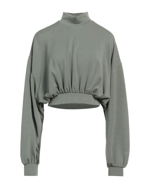 hinnominate Gray Sweatshirt Modal, Polyester, Elastane