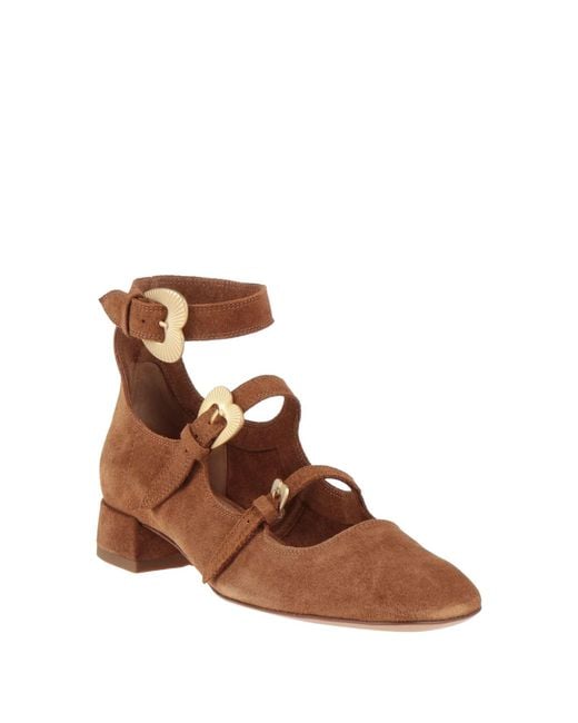 A.Bocca Brown Ballet Flats