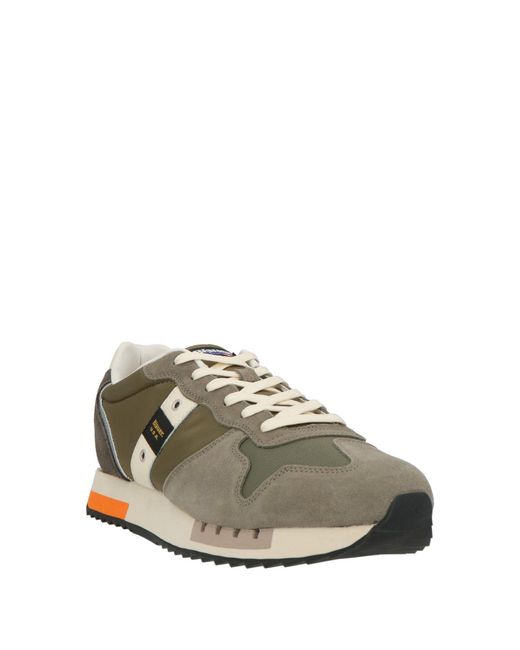 Blauer Sneakers in Gray für Herren