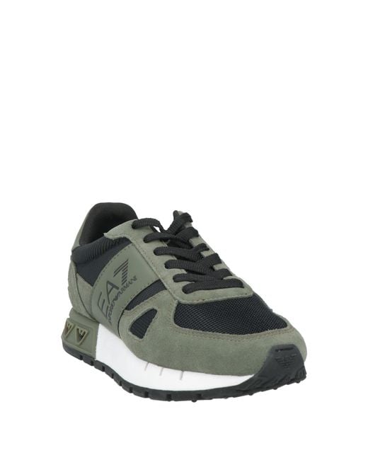 EA7 Green Sneakers for men