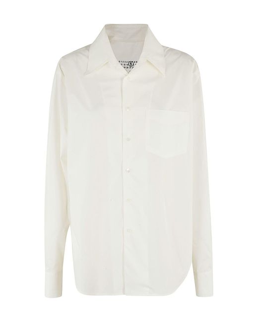 Camisa MM6 by Maison Martin Margiela de color White