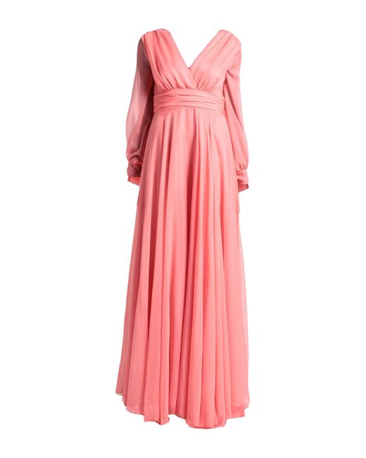 ATELIER LEGORA Pink Maxi Dress