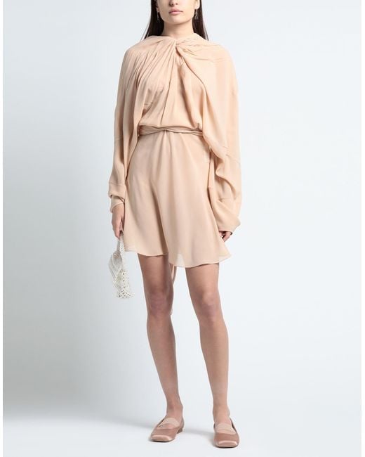 Maison Margiela Natural Mini-Kleid