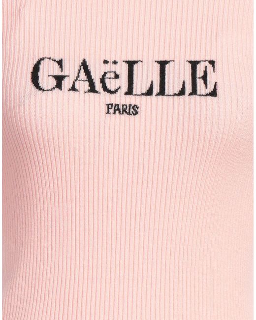 Gaelle Paris Pink Rollkragenpullover