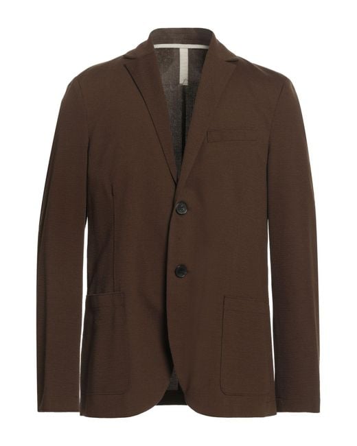 Harris Wharf London Brown Blazer for men