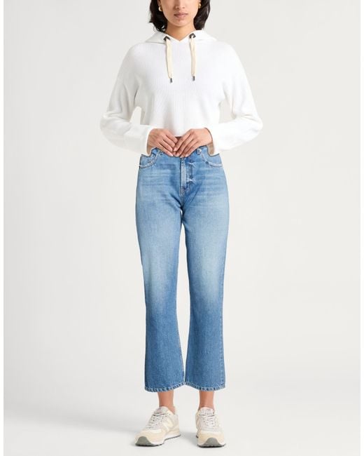 Semicouture Blue Jeans Cotton
