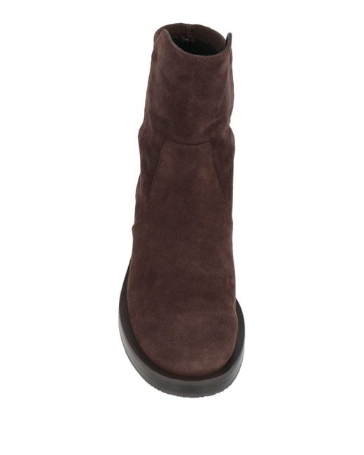 Stuart Weitzman Brown Ankle Boots Leather
