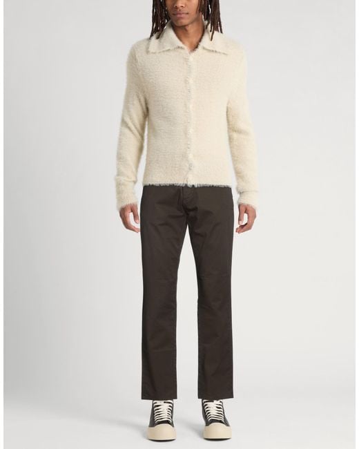 ARMANI EXCHANGE Gray Military Pants Cotton, Elastane for men
