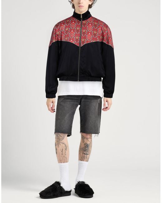 Drole de Monsieur Black Jacket Viscose for men