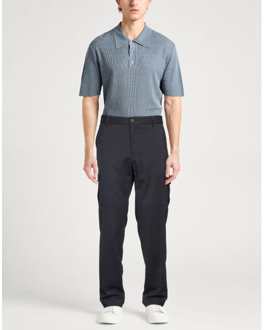 Peserico Blue Trouser for men