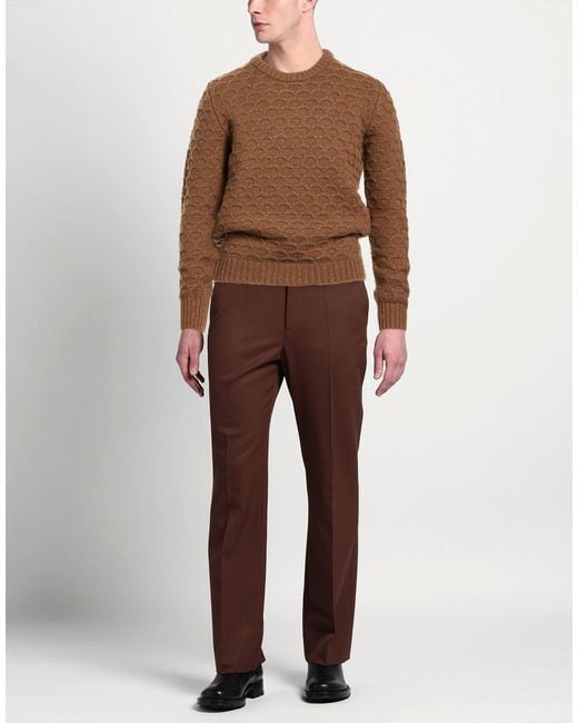 Mauro Ottaviani Brown Jumper for men