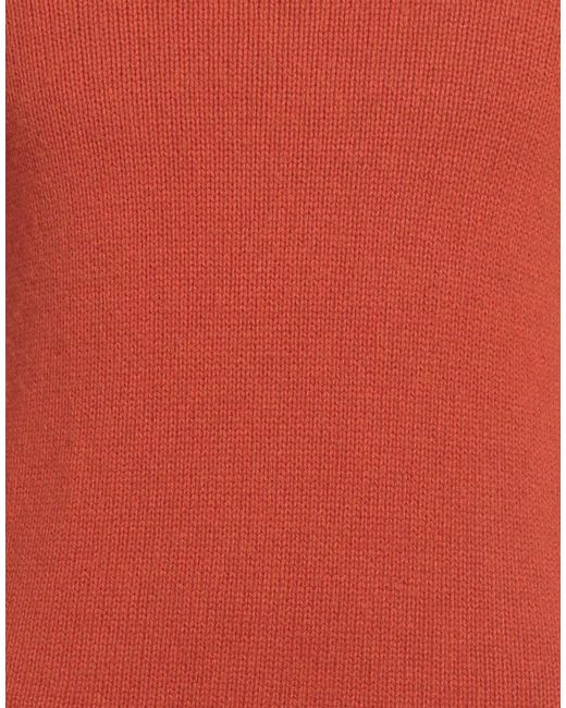 Lanificio Pubblico Red Jumper for men