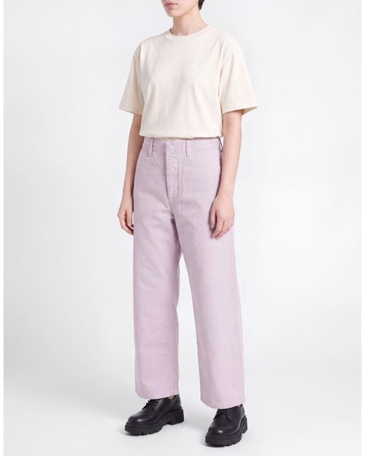 Department 5 Pink Pants Cotton