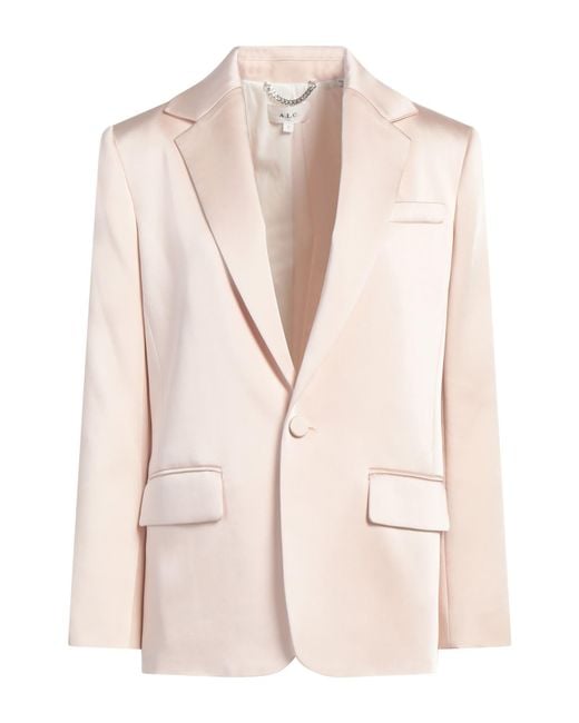 A.L.C. Natural Blazer Triacetate, Polyester
