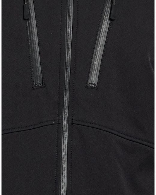 Belstaff Black Jacket Nylon, Elastane for men