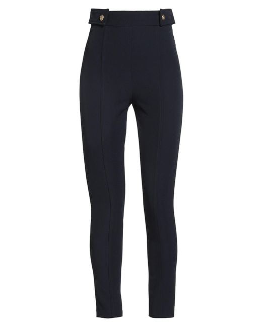 Silvian Heach Blue Midnight Pants Polyester, Elastane