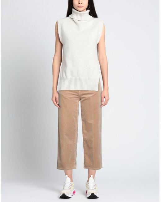 Bonheur Natural Camel Pants Cotton, Modal, Elastane