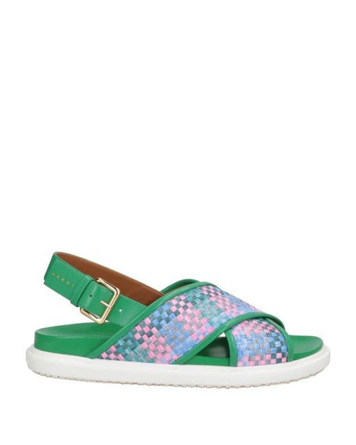 Marni Green Sandals