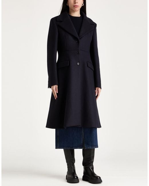Dondup Blue Coat Virgin Wool